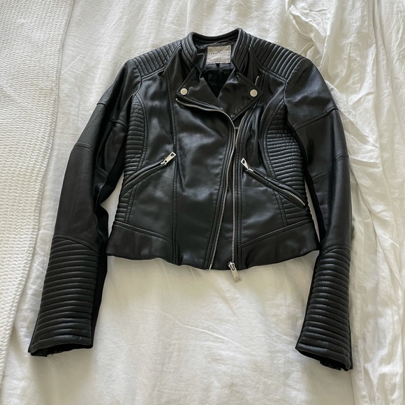 Zara Jackets & Blazers - Zara Trafaluc Leather Jacket
